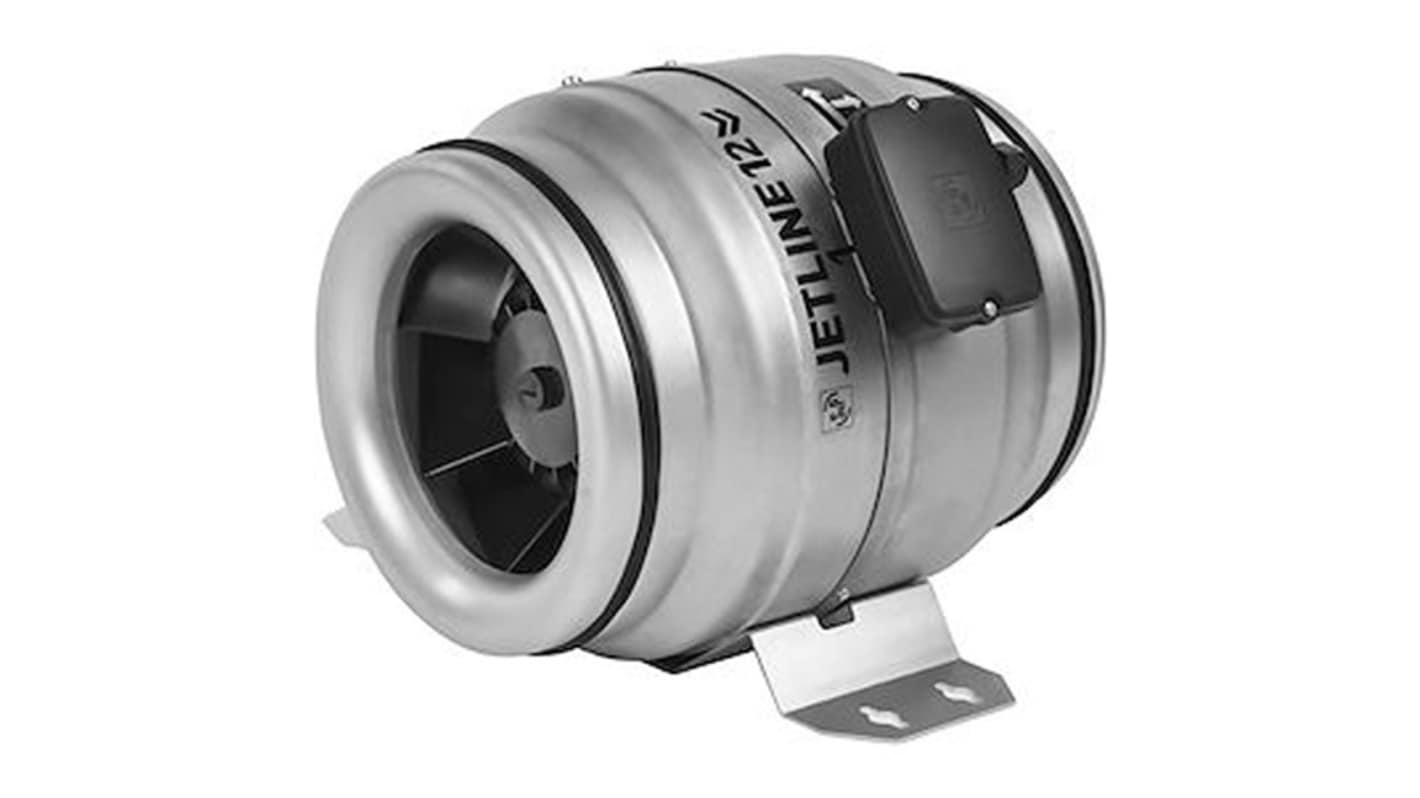Soler&Palau 246300 - JETLINE 12 246 Round Extractor Fan, 1200m³/h