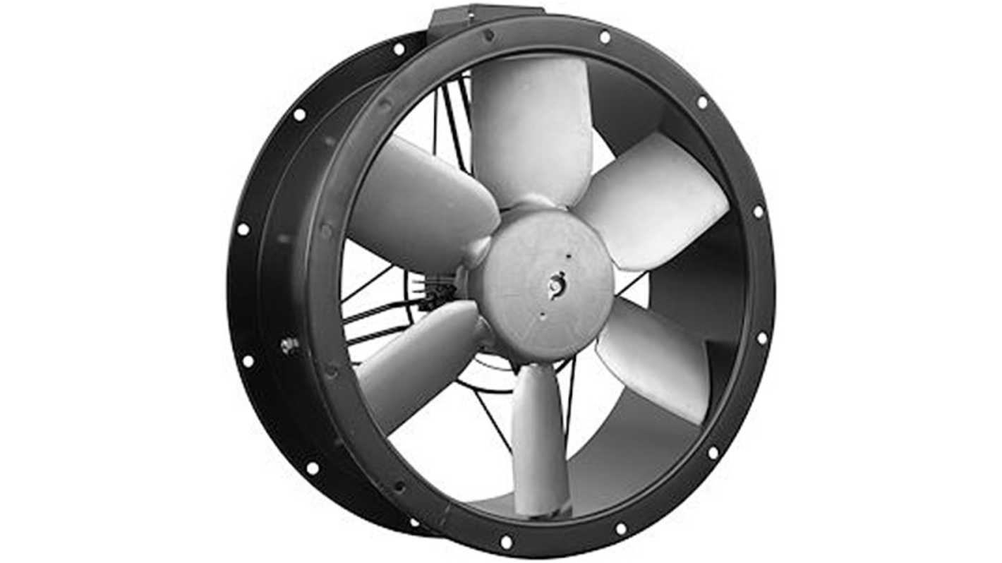 Soler&Palau Helix Fan, 400 V, ac Operation, 6650m³/h, 526W, 1.9A Max, 18.5 x 54 x 54cm