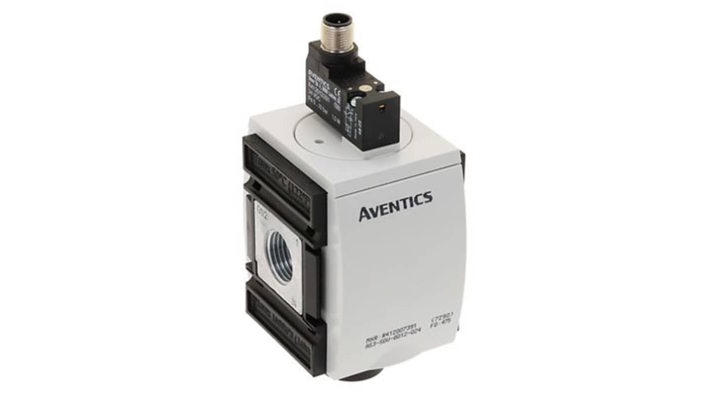 EMERSON ? AVENTICS G G 1/2 Male Pneumatic Shut-Off Valve, 4500L/min