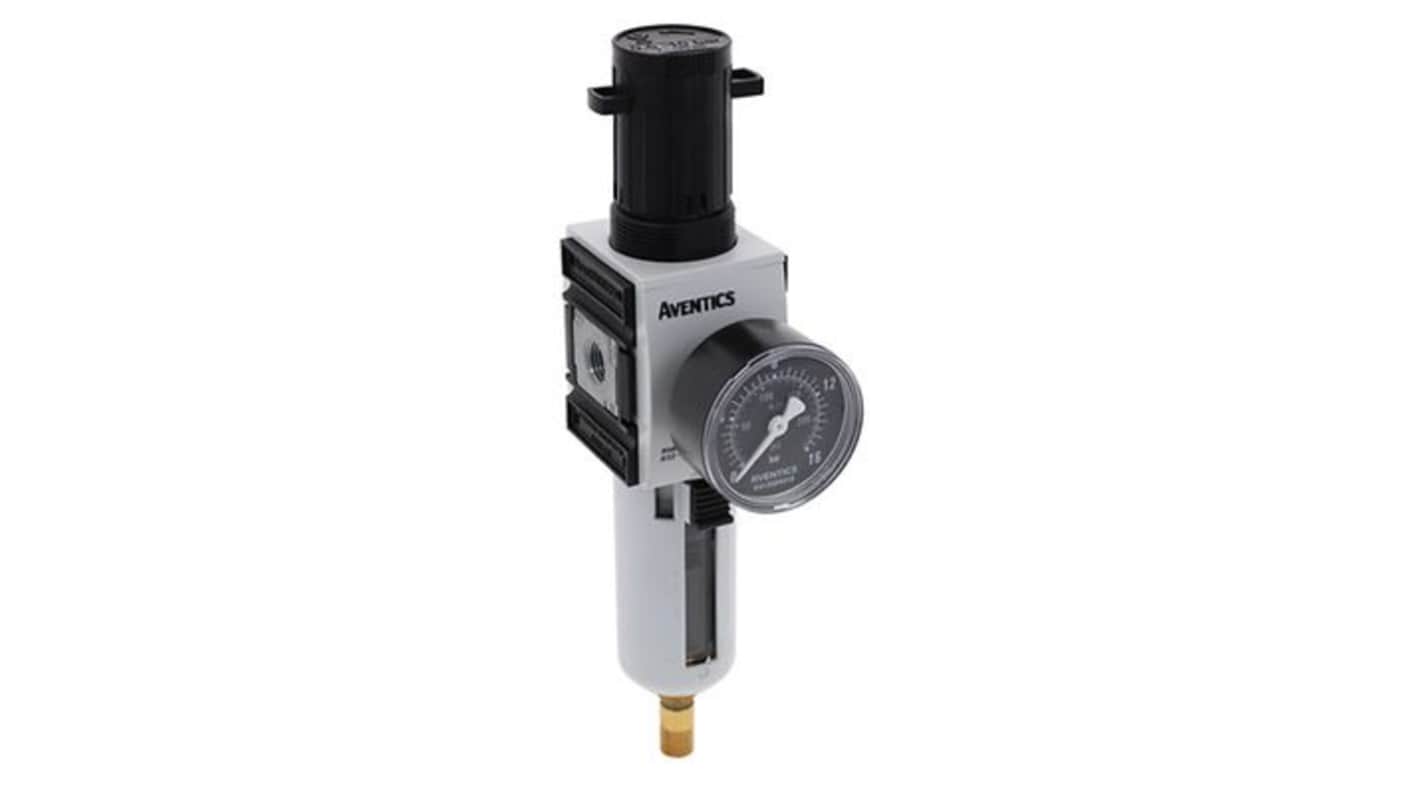 EMERSON – AVENTICS AS2-FRE Filter Regulator, 5μm, G 1/4, Automatic, 16 bar