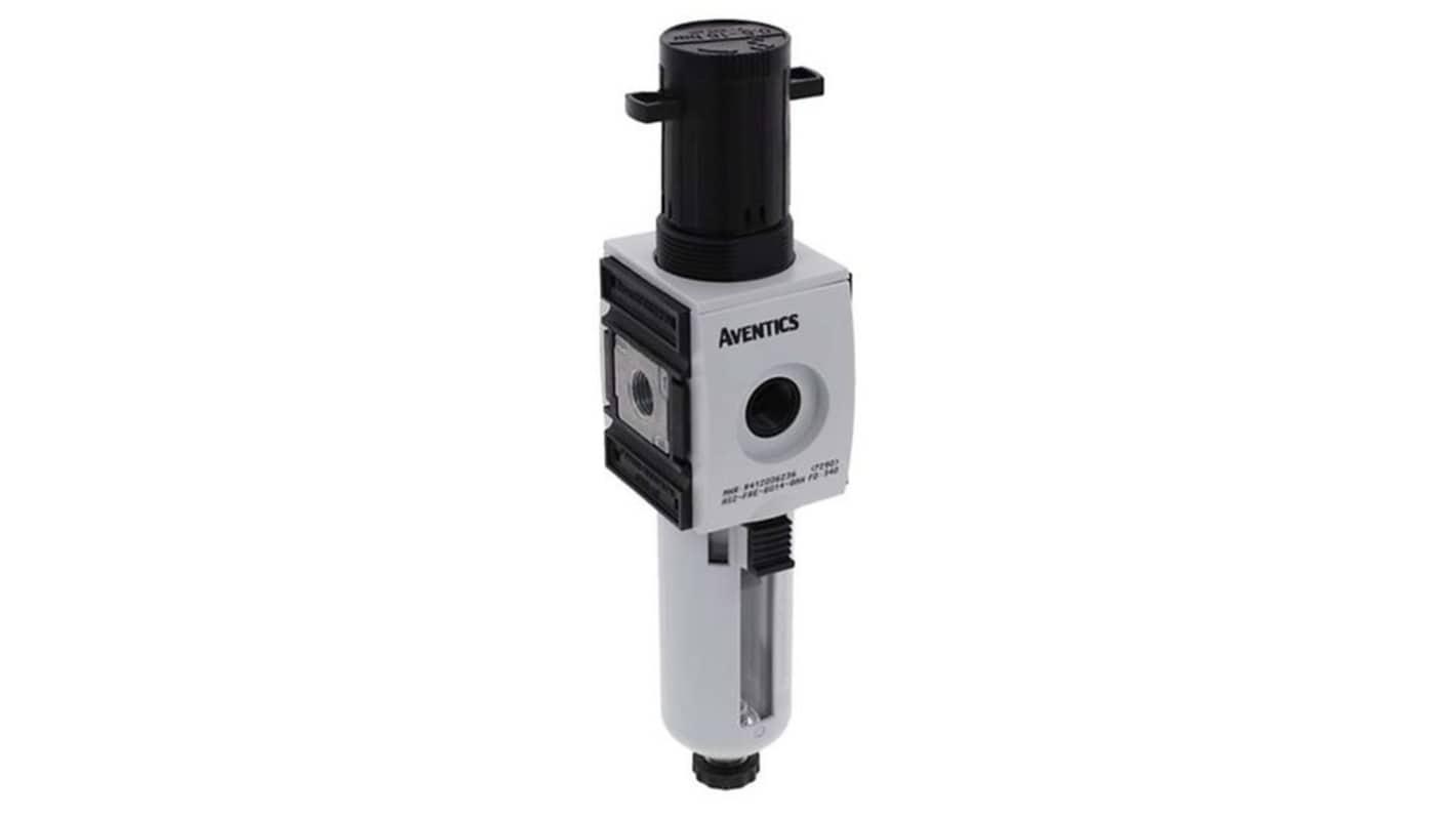 EMERSON ? AVENTICS AS2-FRE Filter Regulator, 5μm, G 1/4, Semi Automatic, 16 bar