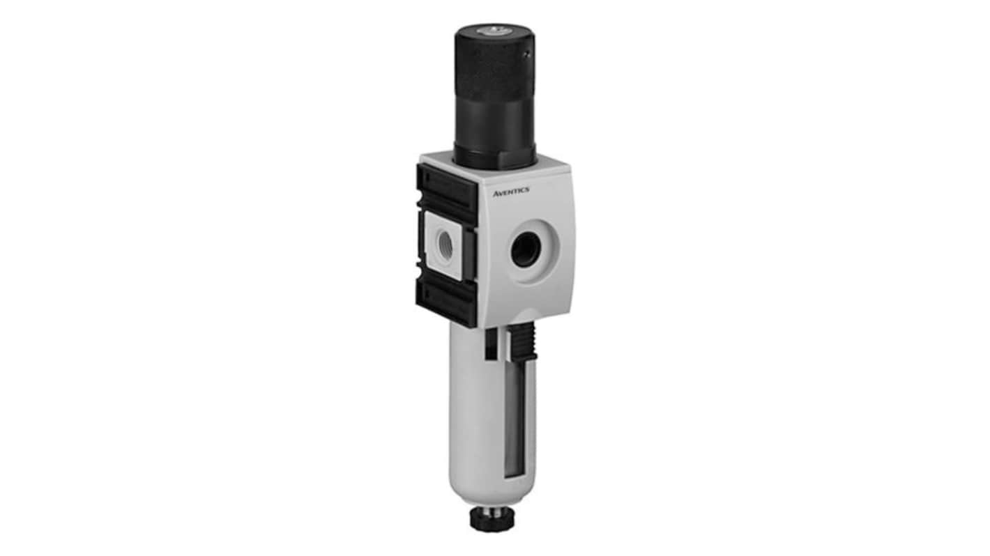 EMERSON ? AVENTICS AS3-FRE-G012-GAN-100-PBP-AC-05.00-E11 Filter Regulator, 5μm, G 1/2, Automatic, 16 bar