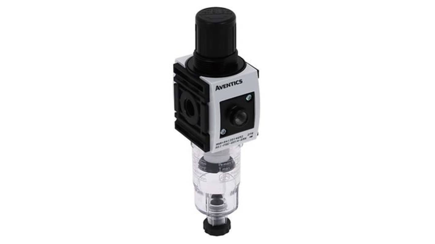 EMERSON ? AVENTICS AS1-FRE Filter Regulator, 5μm, G 1/4, Semi Automatic, 12 bar