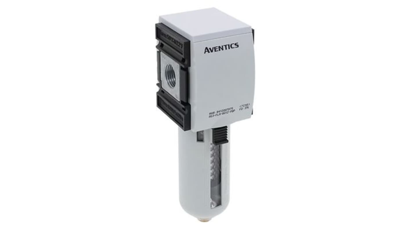 EMERSON – AVENTICS 过滤器, G 1/2接口, 0.01μm过滤精度, 最大操作压力16 巴, 没有排水
