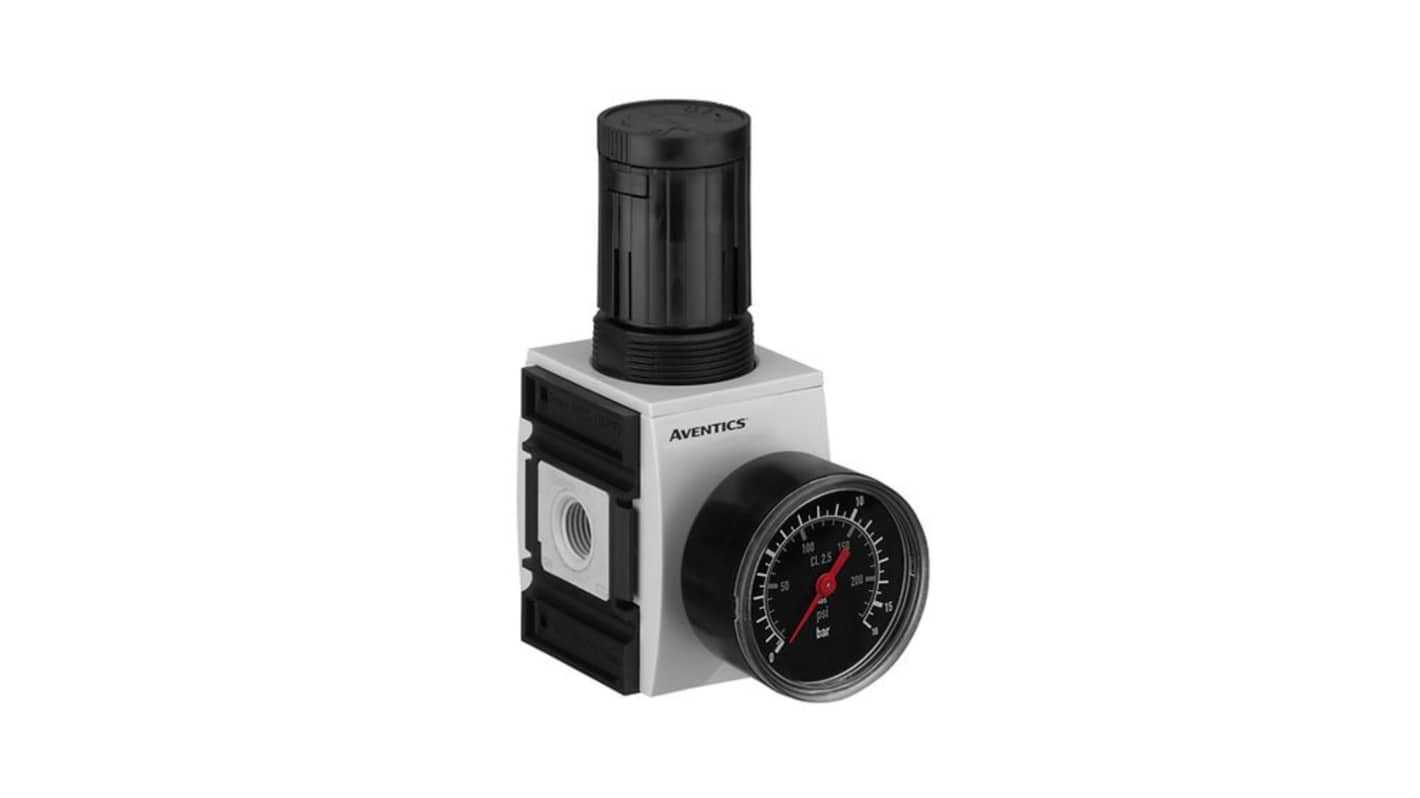 EMERSON ? AVENTICS G 1/2 Regulator - 0.1bar to 1bar, 16bar max. input, R412007113