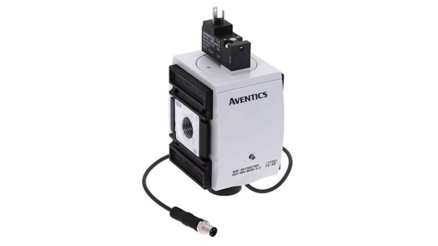 EMERSON ? AVENTICS G G 1/2 Male Pneumatic Shut-Off Valve, 4500L/min