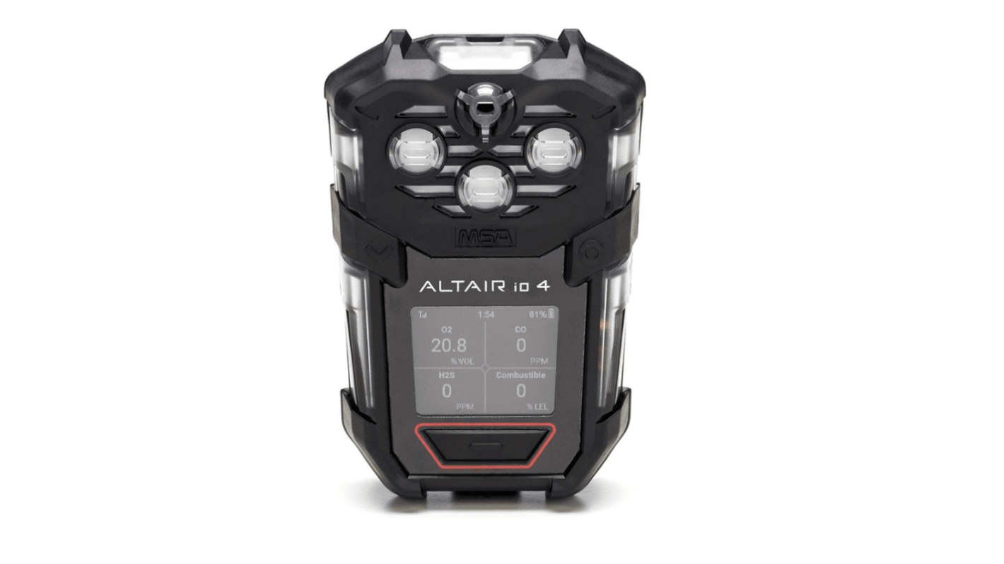 MSA Safety Altair io4 Multigas Detector Gas Detector for CO, H2S, Methane, O2 Detection