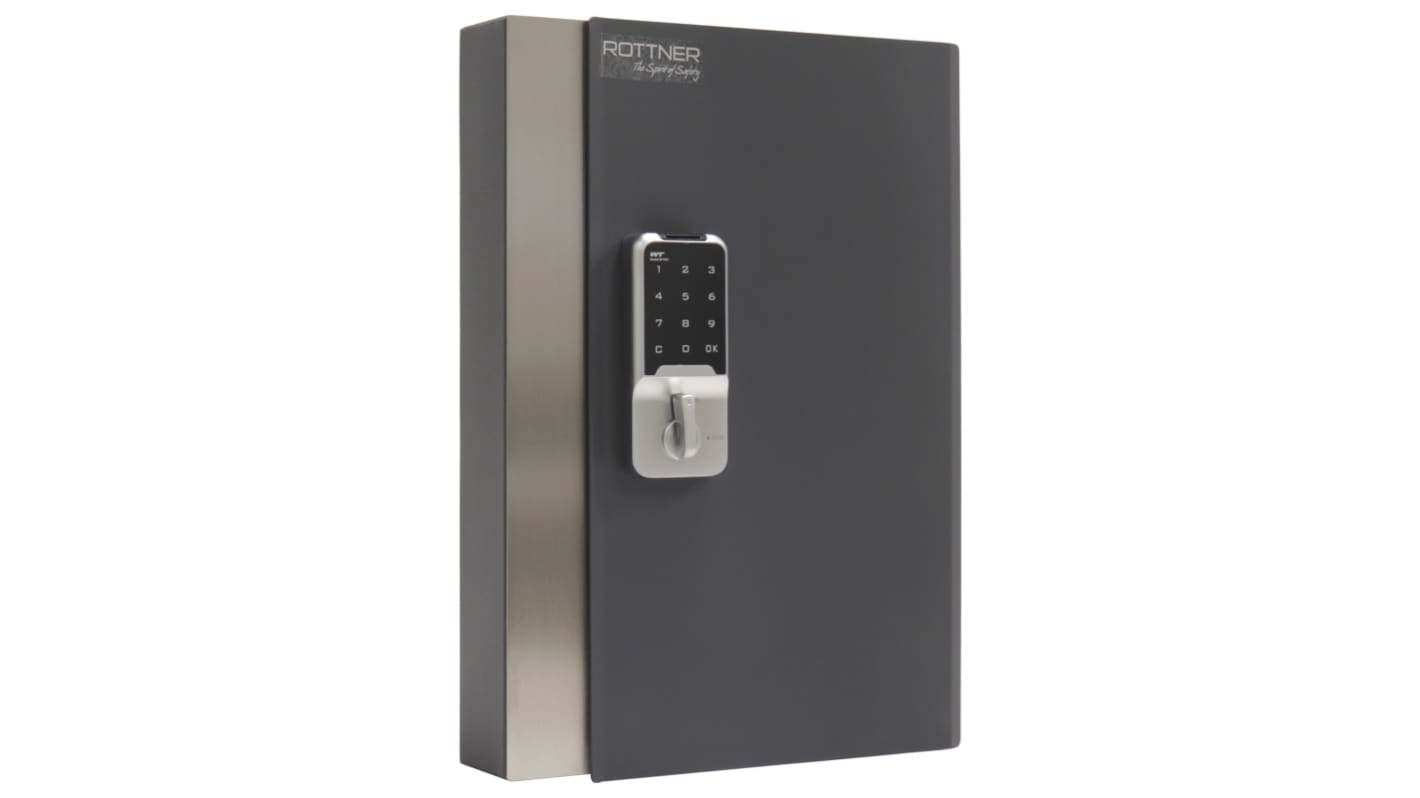 Rottner Comsafe 钥匙柜, 指纹锁, 可寄存4L组钥匙, 壁挂式