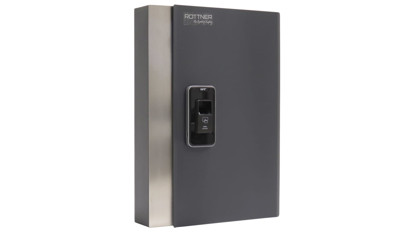 Rottner Comsafe 钥匙柜, 指纹锁, 可寄存4.8L组钥匙, 壁挂式