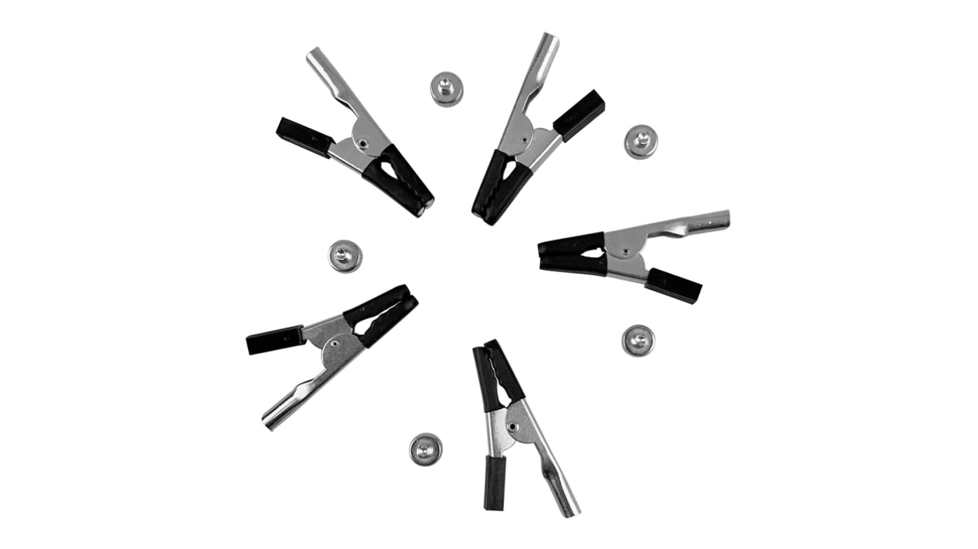 RS PRO Soldering Accessory Alligator Clip And Screw, for use with PCB Board