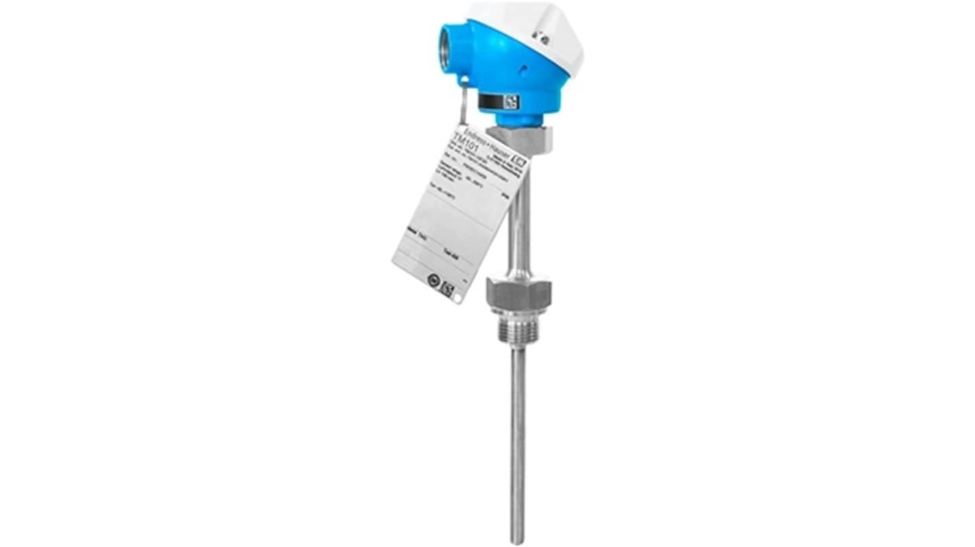 Endress+Hauser RTD RTD Sensor, 6mm Dia, 150mm Long, 4 Wire, G1/2, ±0.15 % +200°C Max
