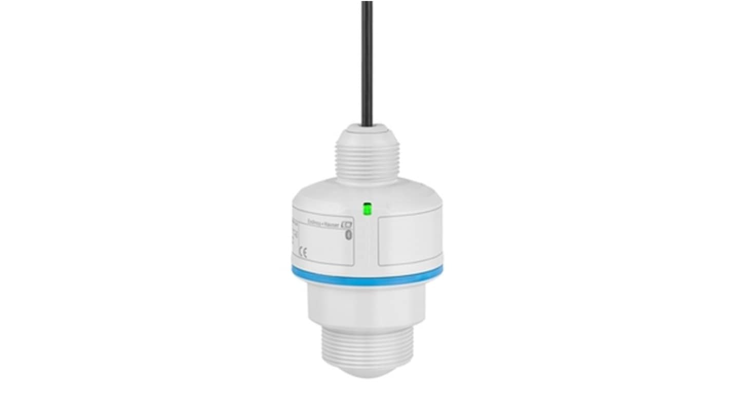 Endress+Hauser FMR20B Series Radar Level Sensor Level Sensor, 4-20mA Output, Threaded Mount, PVDF Body, ATEX-Rated