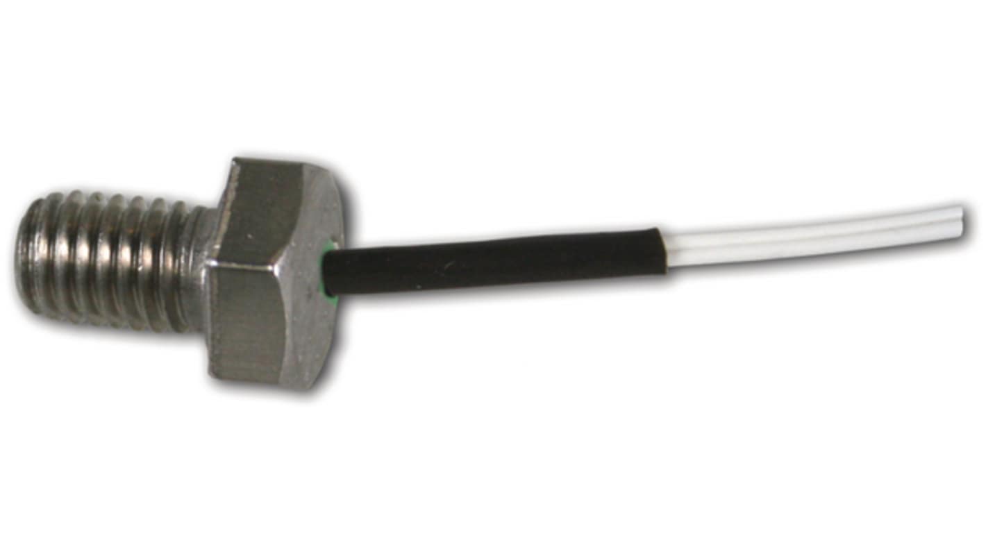 Variohm Group Temperature Sensor RTD Sensor, 8mm Dia, 17mm Long, 2 Wire, ± (0.3 K + 0.005 x 
