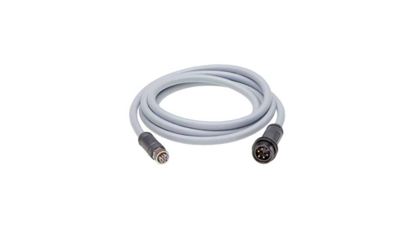 Kabel przemysłowy konfekcjonowany ze złączem Złącze M12 długość 15m Rodzaj A Żeńskie Złącze B Wtyk 7/8 cala