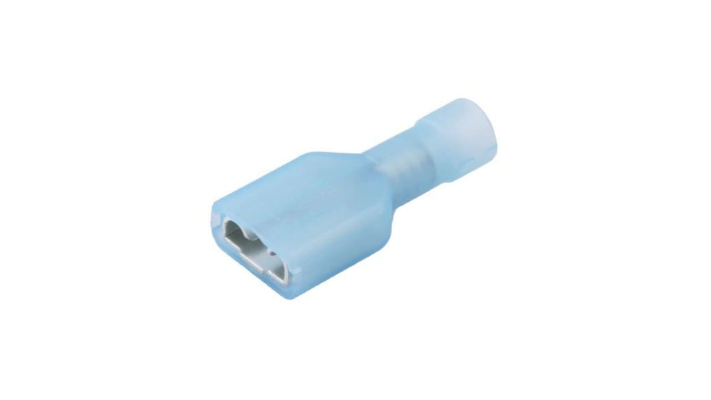 Molex 19003 Blue Nylon Female Spade Connector, Quick Disconnect