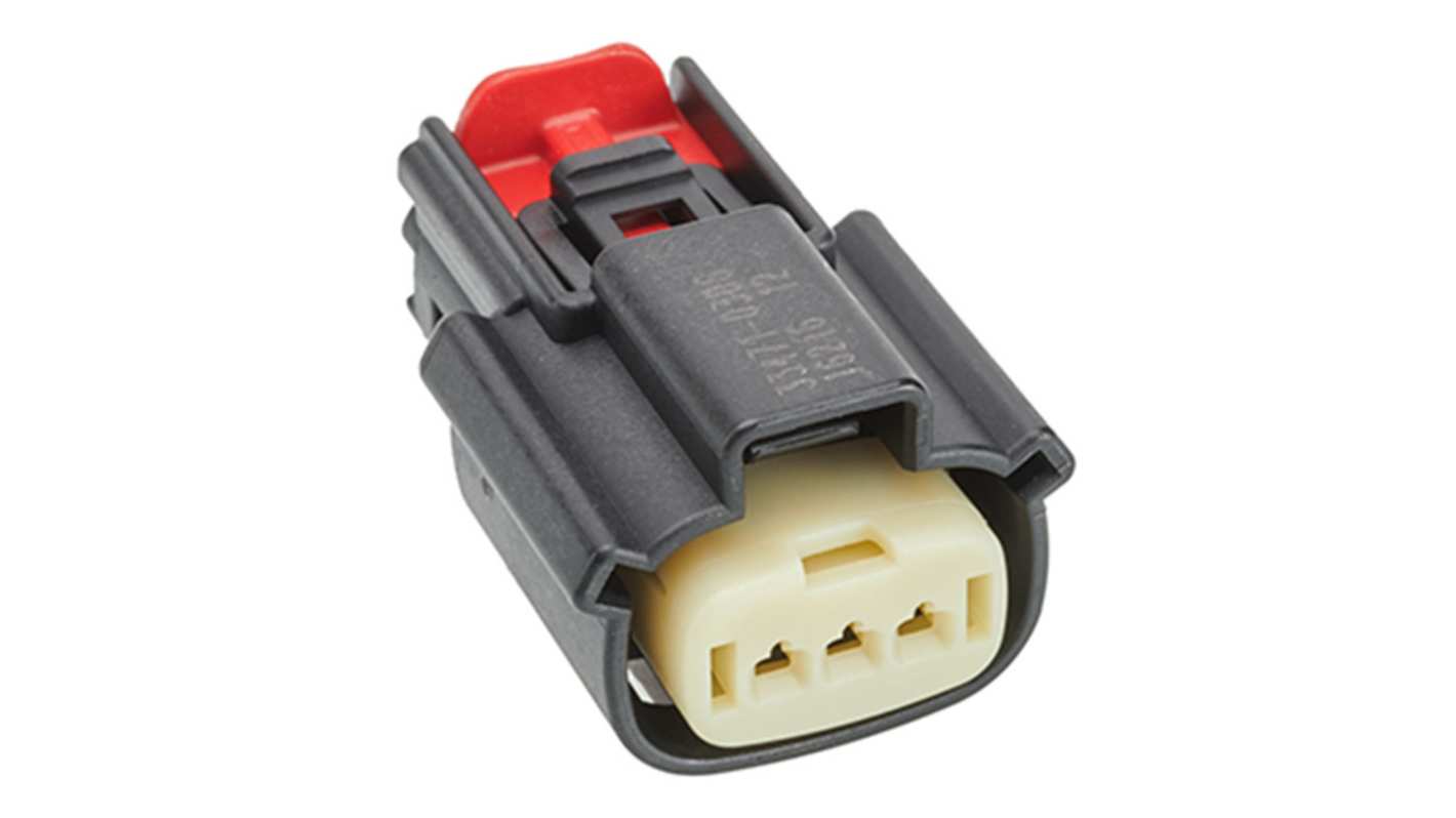 Connettore automotive Molex, Connettore femmina, file