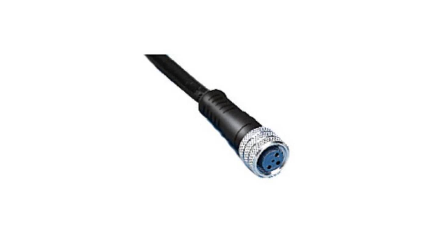 Kabel przemysłowy konfekcjonowany Złącze A M8 długość 2m Rodzaj A Żeńskie Złącze B Złącze typu Pigtail