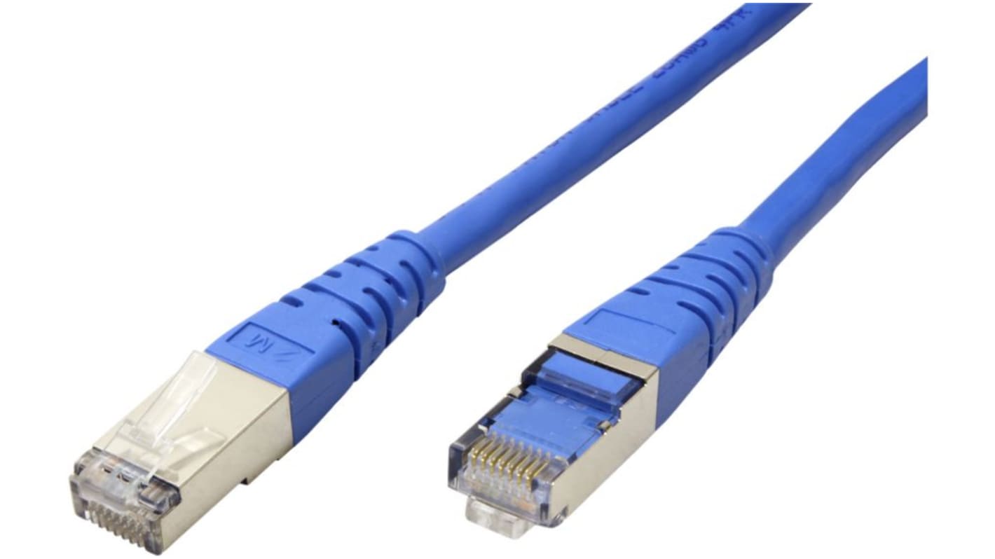 Kabel połączeniowy typu patch Cat6 długość 7m Z zakończeniem Roline PVC