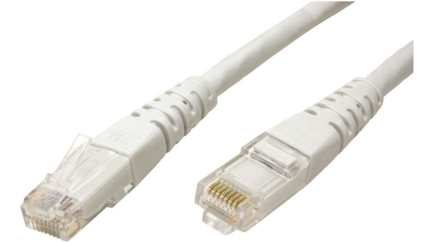 Kabel połączeniowy typu patch Cat6 długość 300mm Z zakończeniem Roline PVC