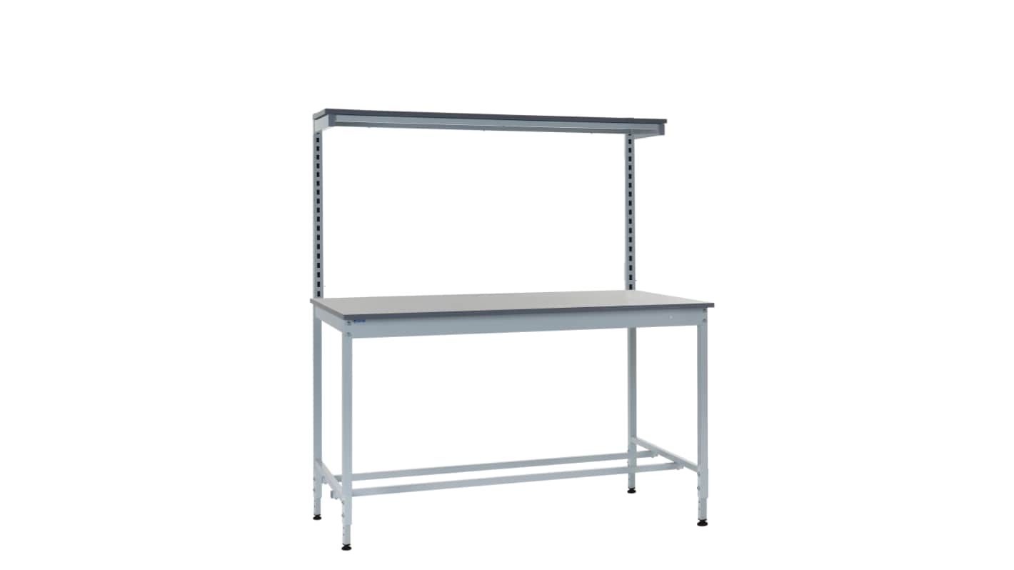 RS PRO 便携式可调节高度的工作台 长840mm x 宽1500mm x 高600mm, 最大负载300kg