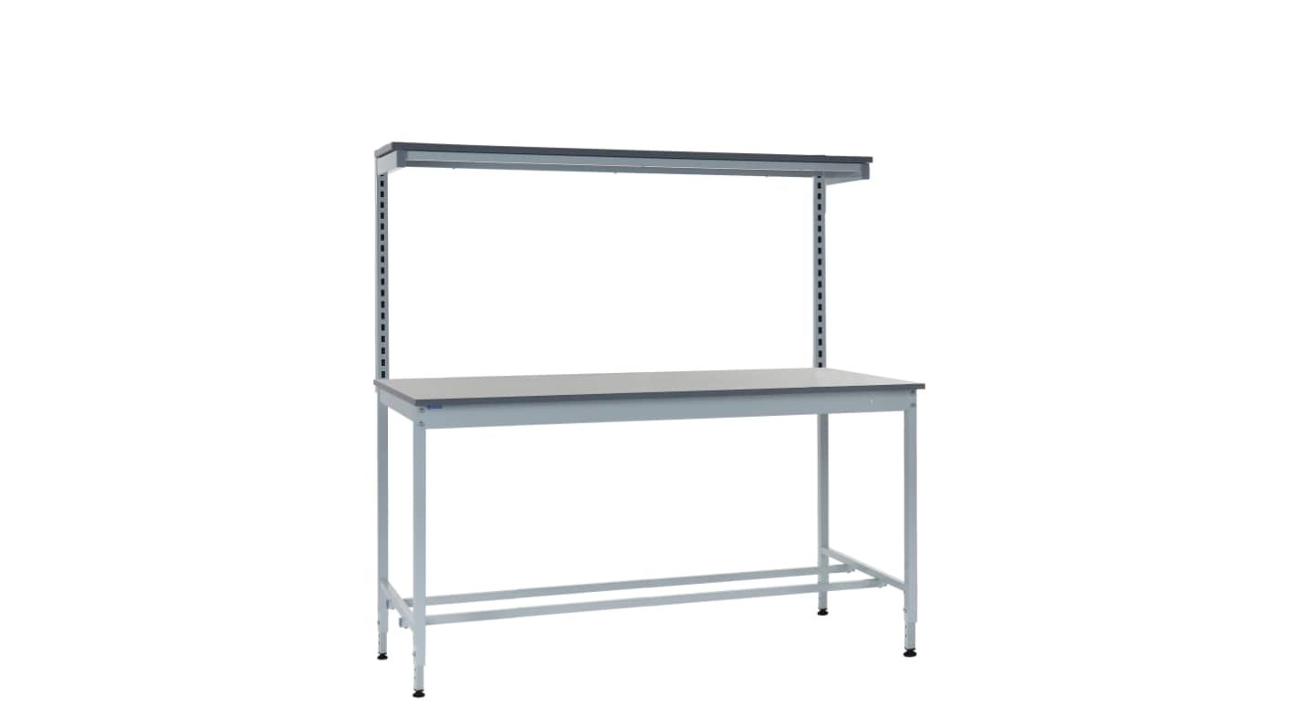 RS PRO 便携式可调节高度的工作台 长840mm x 宽1800mm x 高600mm, 最大负载300kg