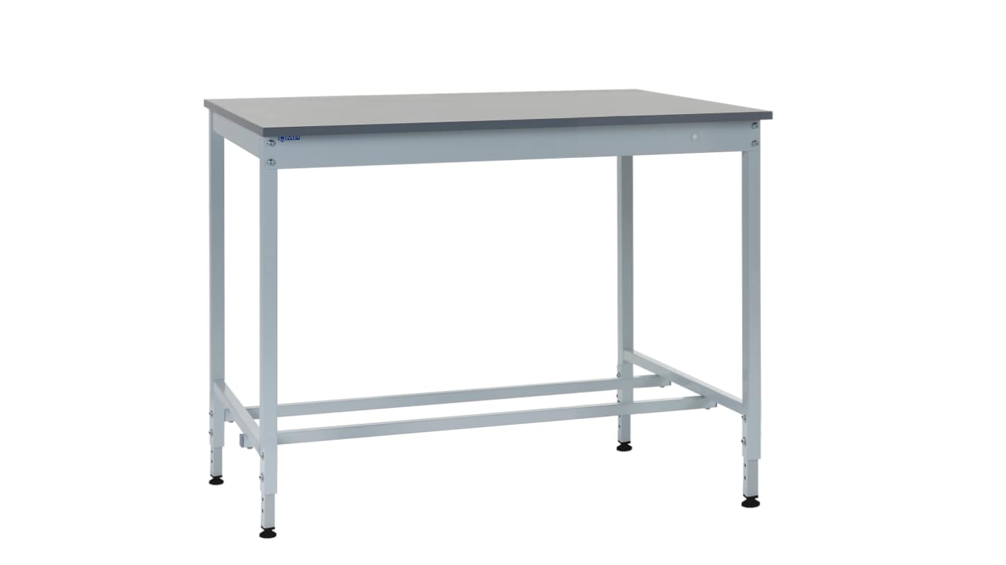 RS PRO Portable Workbench, 300kg Max Load, Adjustable Height, 750mm x 1200mm x 840mm