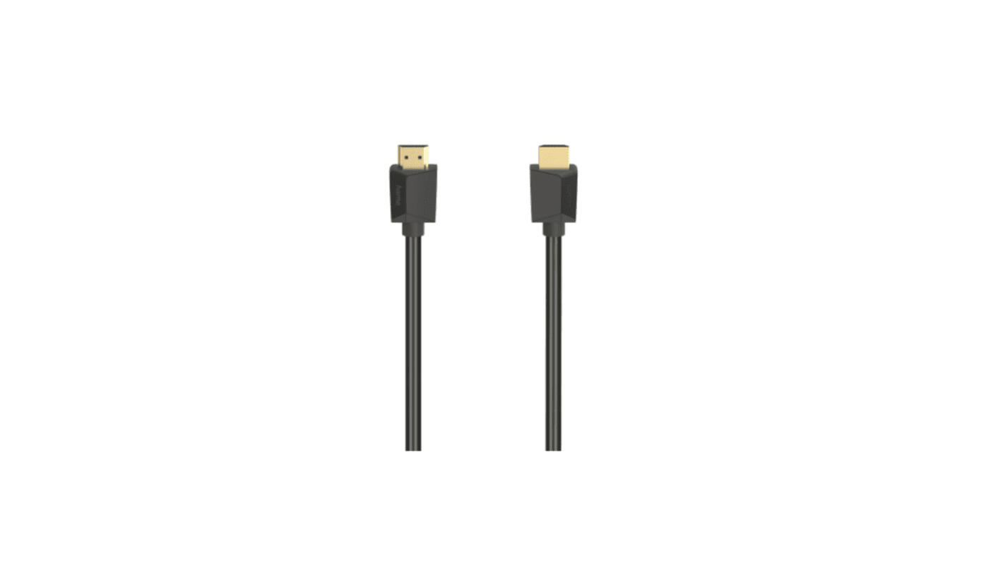 HamaHDMI Cable High Speed With Ethernet, 3m Male HDMI to Male HDMI High Speed 7680 x 4320pixels