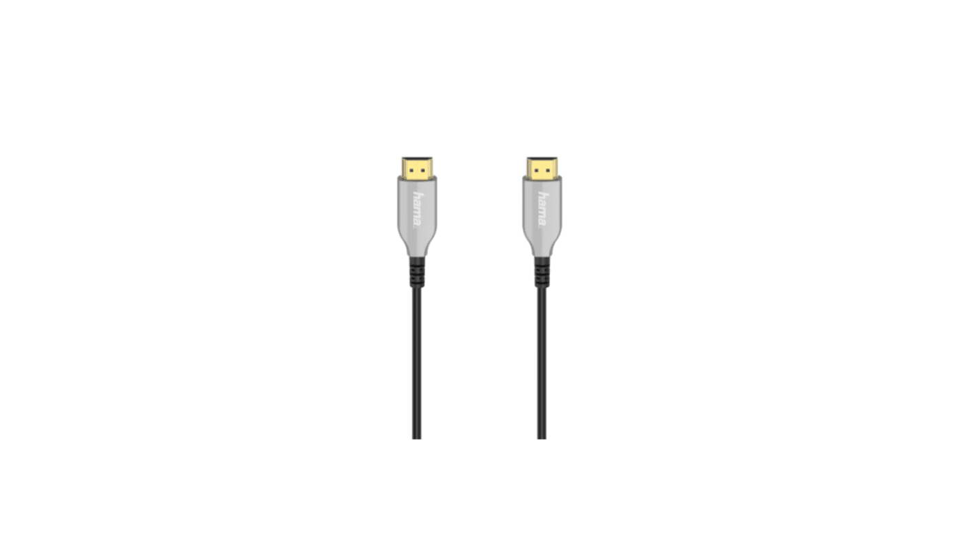 HamaHDMI Cable High Speed With Ethernet, 10m Male HDMI to Male HDMI High Speed 4096 x 2160pixels