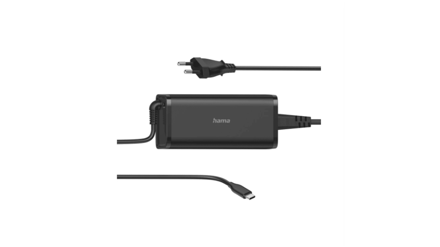 Hama 92W USB Adapter Plug In Power Supply 5 → 20V Output, 4.6A Output