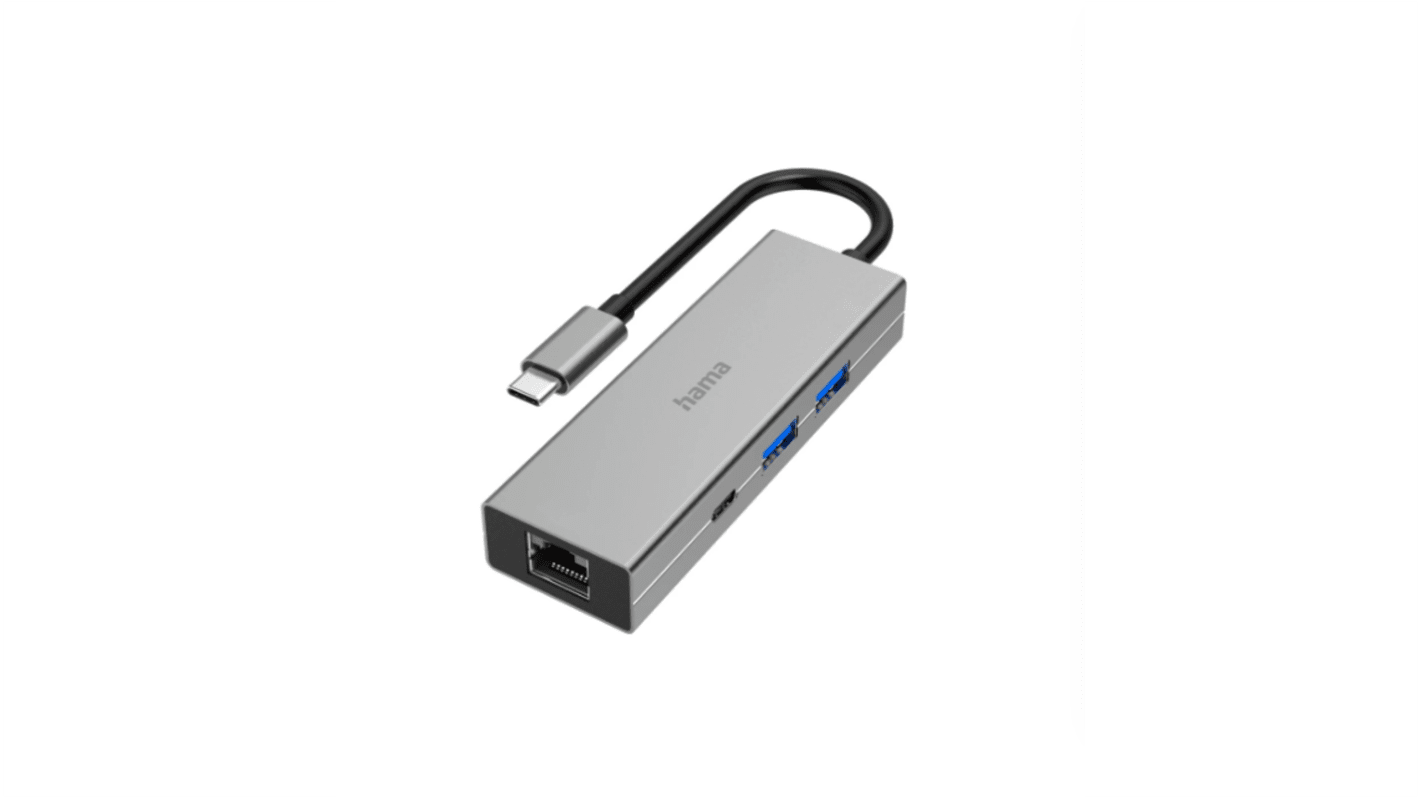 Koncentrator USB C USB 3.2 00200108 USB 4 USB USB C, Hama