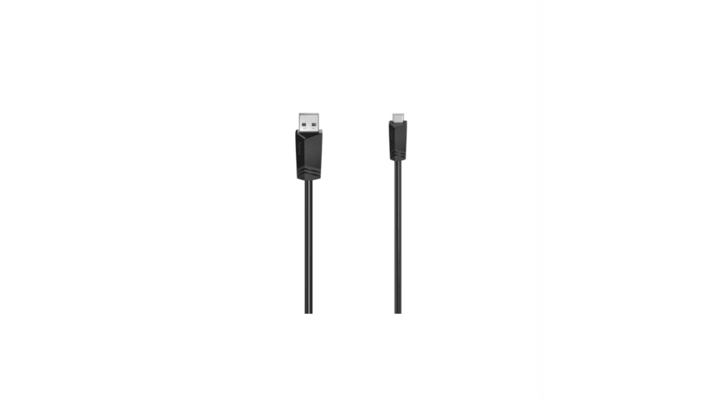 Kabel USB Złącze A USB A Złącze B USB B dł. 0.8m Kabel USB-A do USB Mini-B USB 2.0