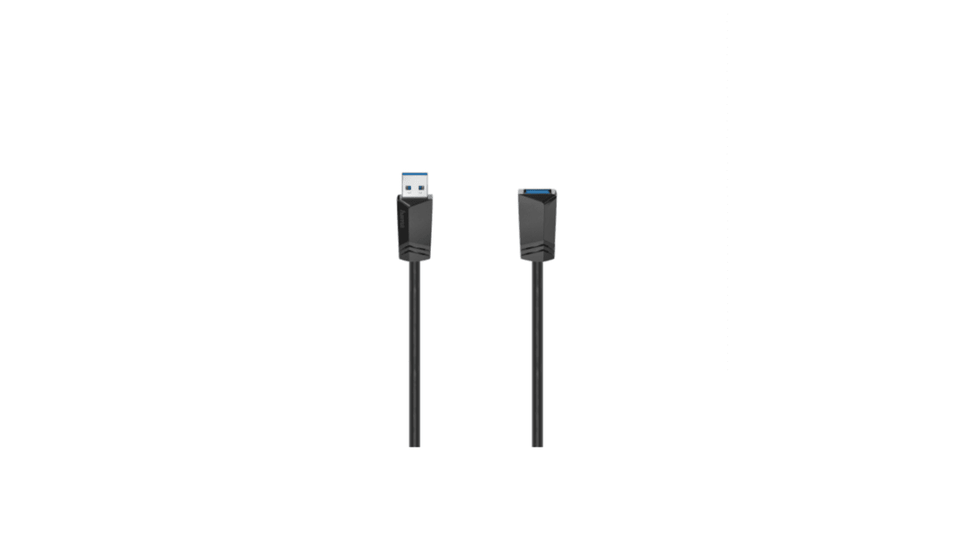 Przedłużacz USB Złącze A USB A Złącze B USB A dł. 1.5m Kabel USB-A USB 3.0