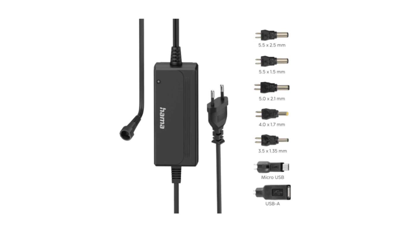 Alimentatore da parete Hama 5 → 15V, 3A, spina Euro 2 poli
