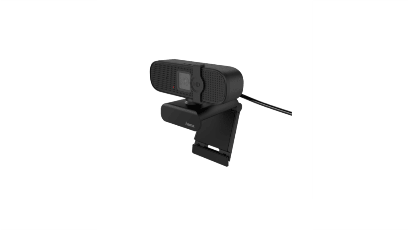Webcam Hama 00139991, USB 2.0, 2MP, Resolución 1920 x 1080,  Con micrófono