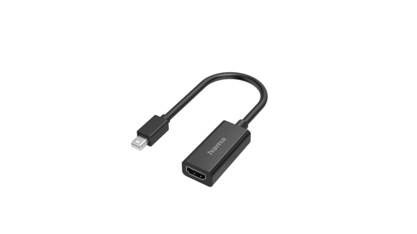 Hama DisplayPort to HDMI Adapter, 4096 x 2160 Maximum Resolution