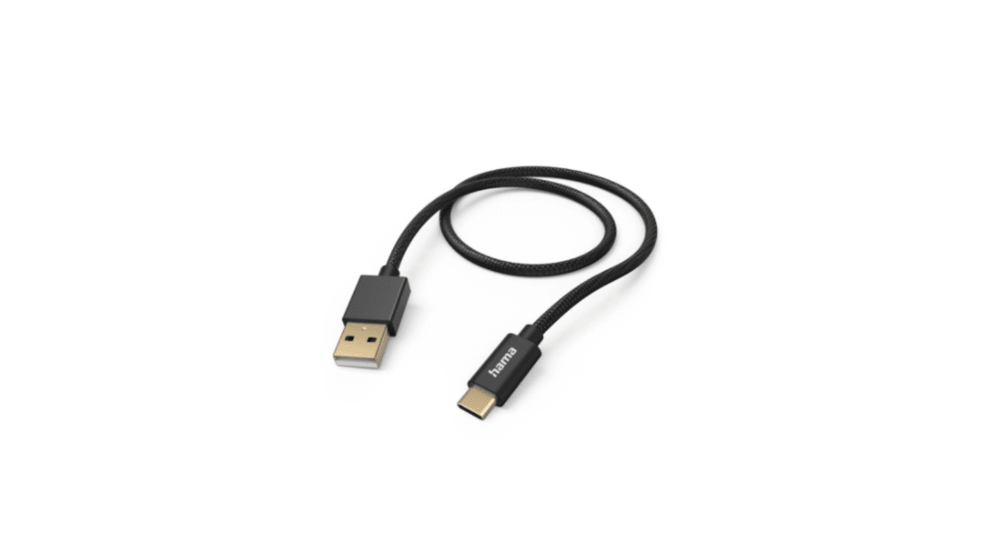 Kabel USB Złącze A USB C Złącze B USB A dł. 1.5m Kabel ładujący z USB-A na USB-C USB 2.0
