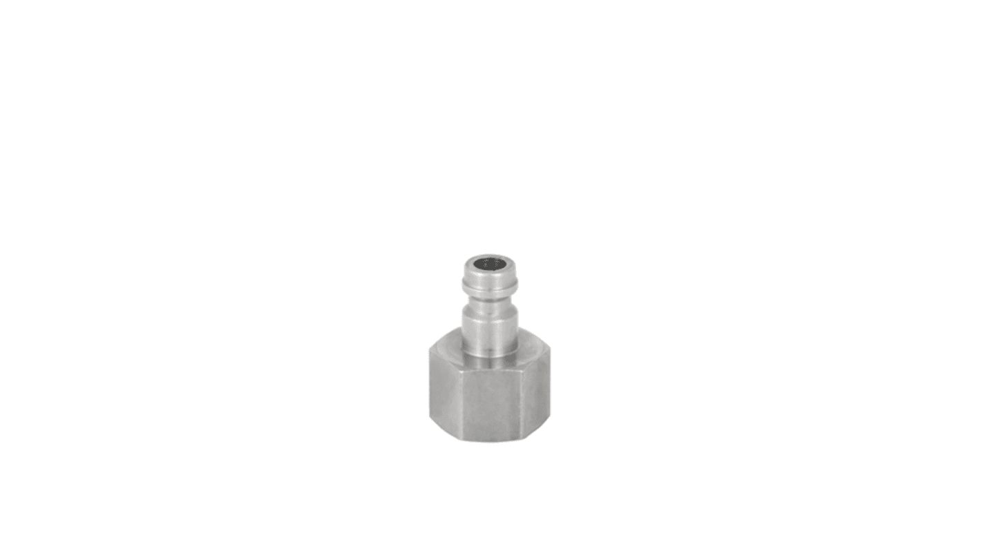 RS PRO Brass Male Pneumatic Quick Connect Coupling, M12 Female Threaded