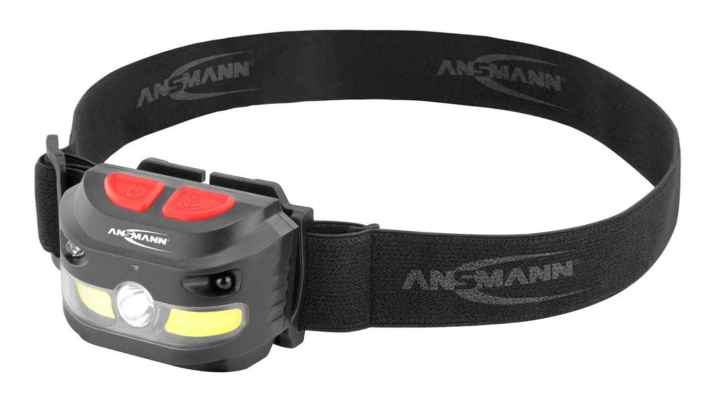 Ansmann LED充电头灯, 250 lm, 51 m射程, HD250RS