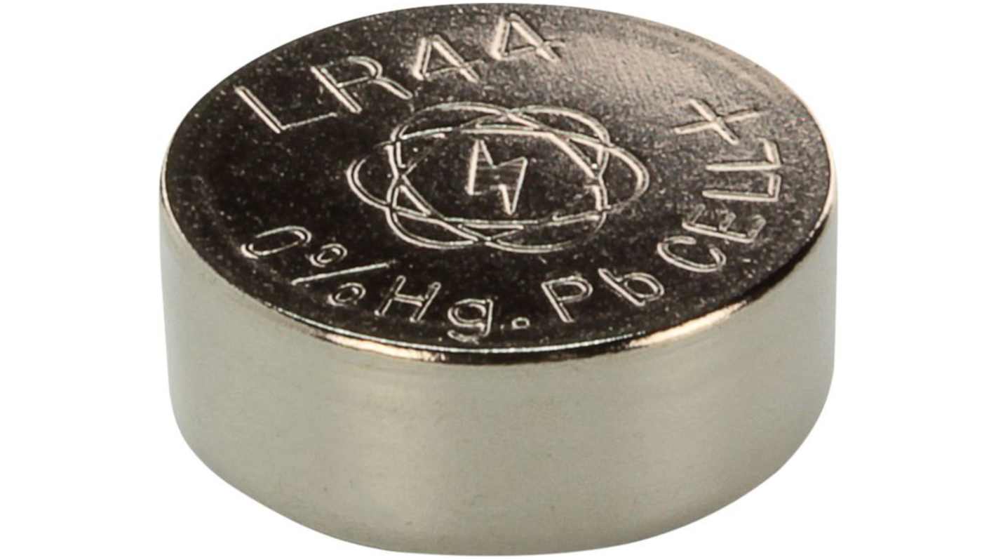Ansmann LR44 Button Battery, 1.5V, 11.6mm Diameter