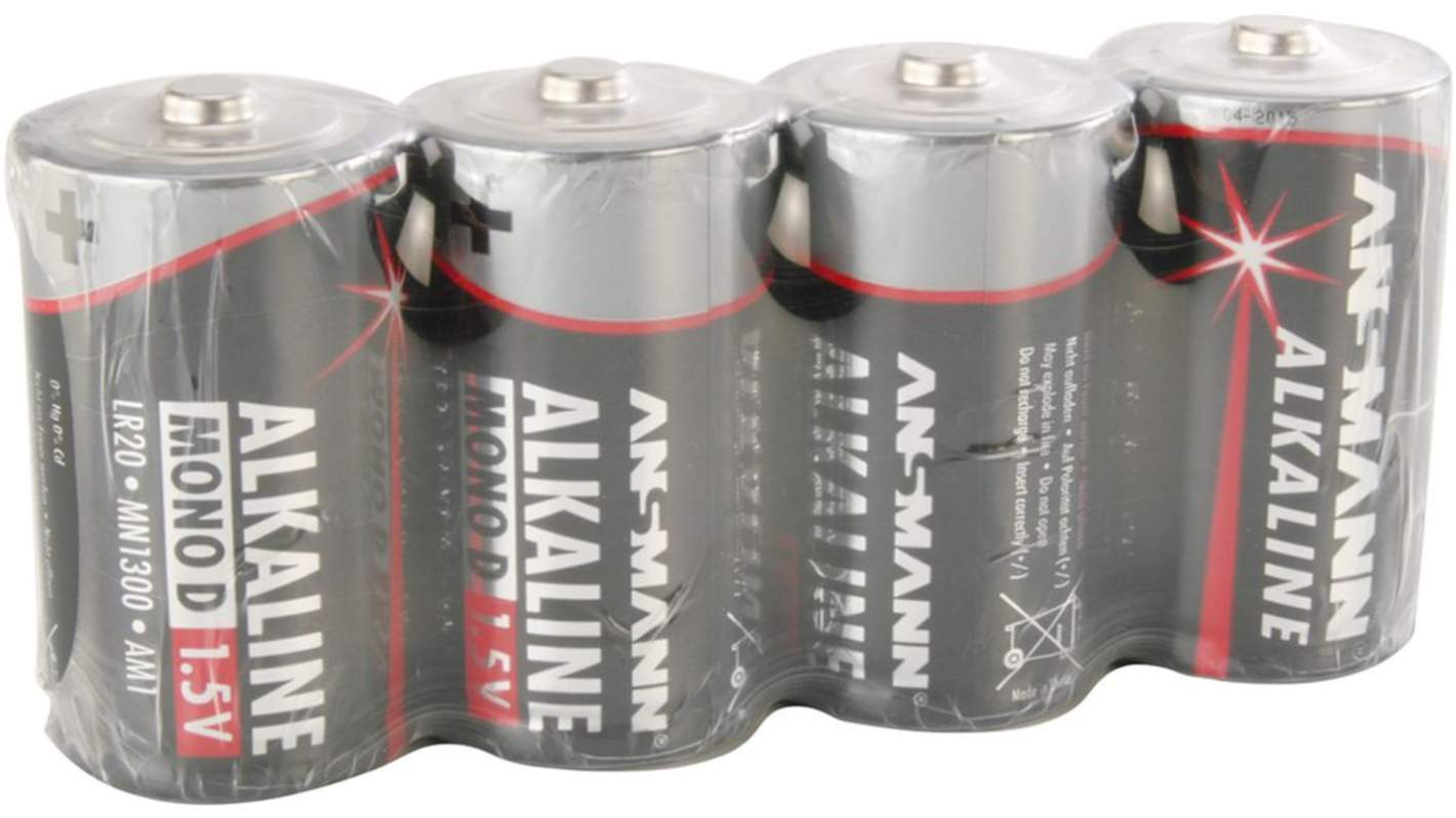 Pile D 1.5V Alcaline Ansmann