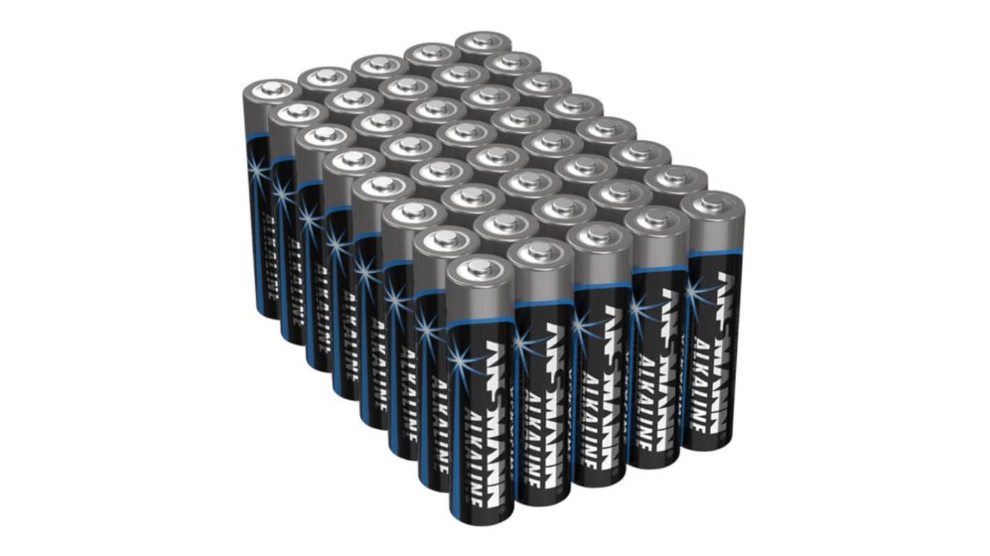 Ansmann Alkaline AAA Batteries 1.5V