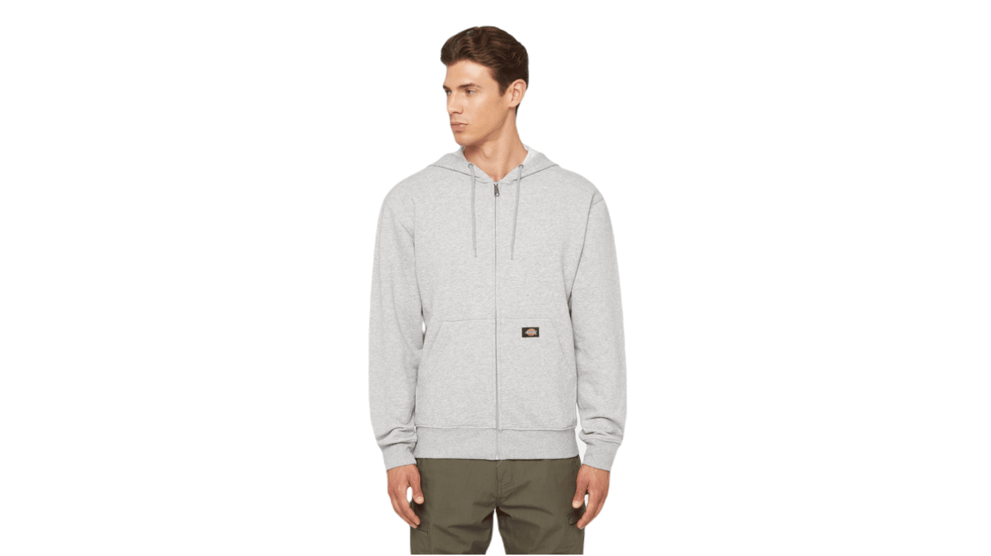 Dickies DK0A4XTO Grey Cotton Full Zip Fleece XXL