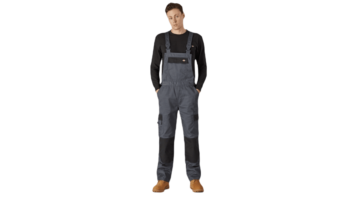 Dickies 舒适, 耐用防护服, 可重复使用, 灰色, M码