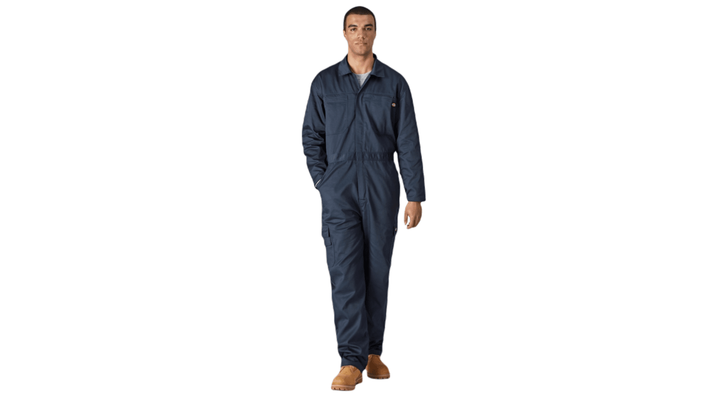 Dickies Dark Blue Reusable Coverall, XXXL