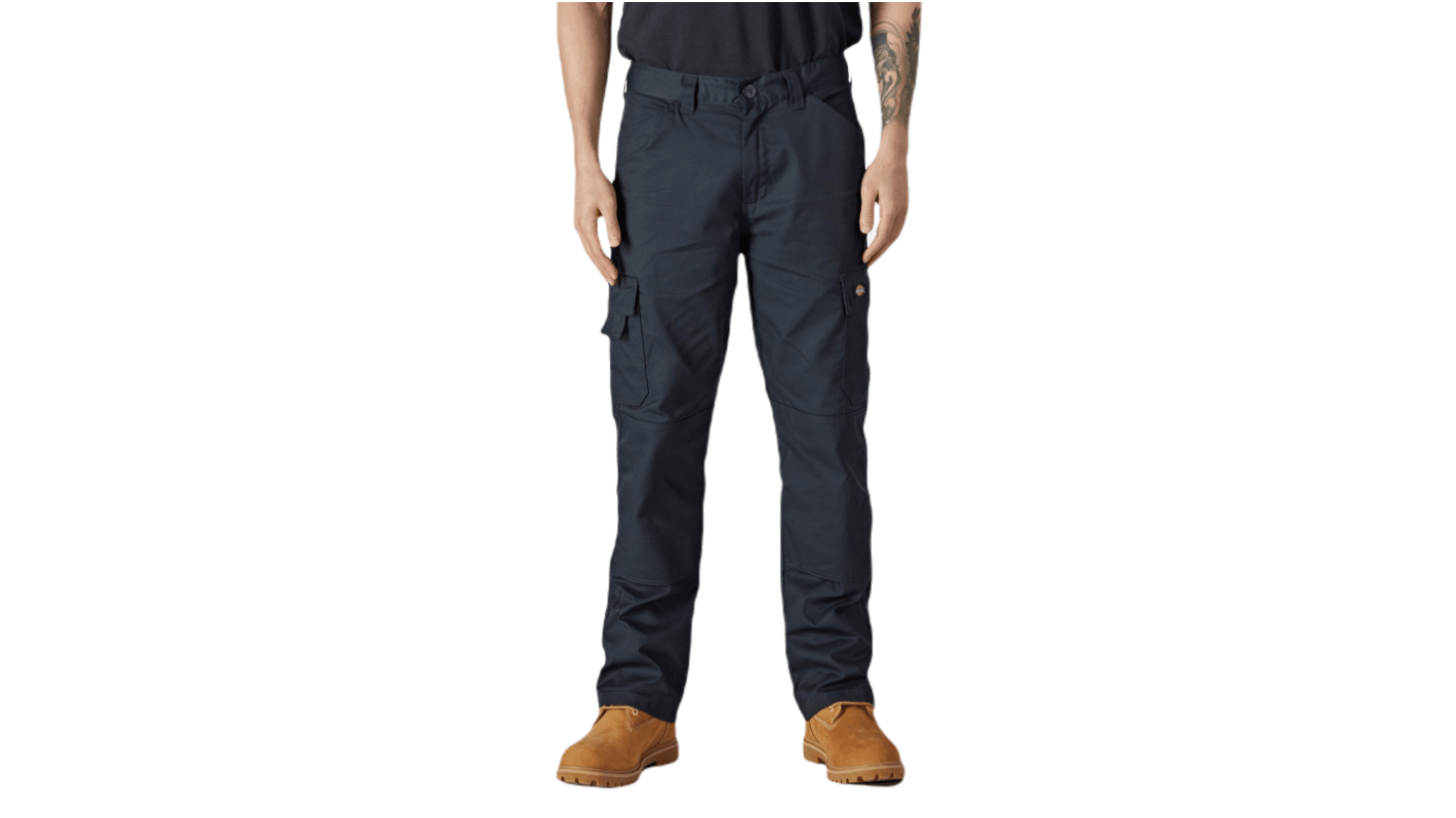 Dickies DK0A867Q 's Dark Navy Trousers Regular Fit, Size 32 17.25 → 17.75in W