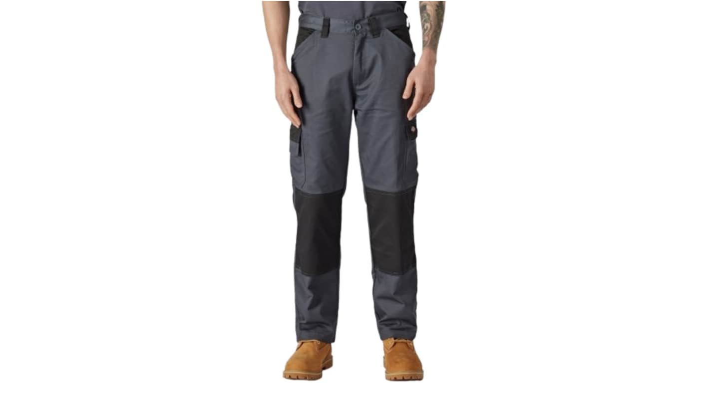Dickies DK0A867Q Grey/Blue Trousers Regular Fit, Size 32 17.25 → 17.75in W