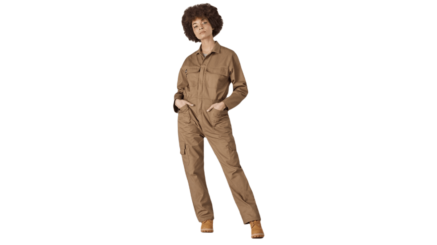 Dickies Khaki Reusable Coverall, XXL