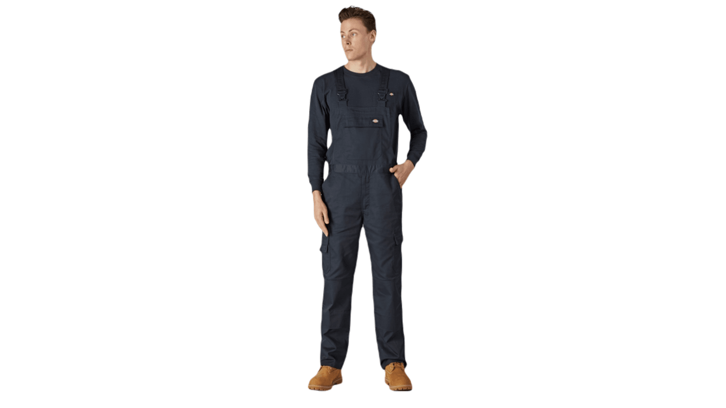 Dickies Navy Reusable Bib & Brace, XXL