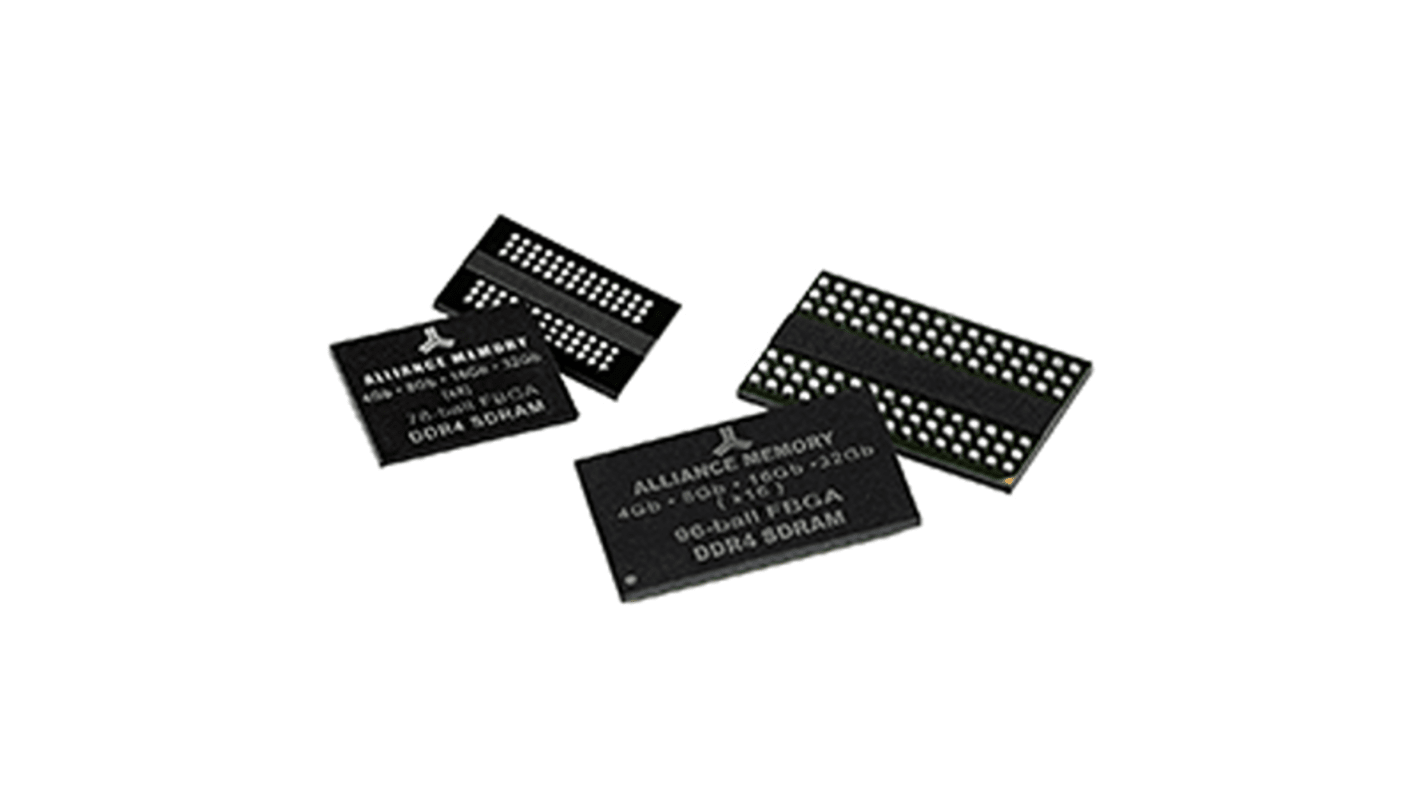Alliance Memory AS4C2G16D4-62BCN, SDRAM 32GBit Surface Mount, 96-Pin FBGA