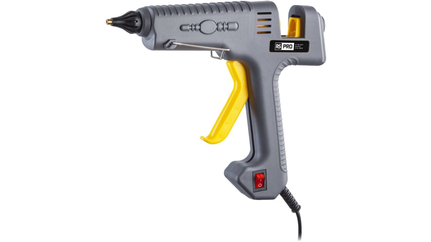 RS PRO PRO Corded Glue Gun, 200W, 10.8 → 11.5mm, EU